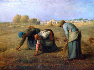  Jean-Francois Millet The Gleaners - Canvas Art Print