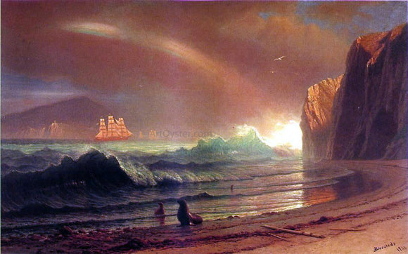  Albert Bierstadt The Golden Gate - Canvas Art Print