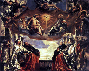  Peter Paul Rubens The Gonzaga Family Worshipping the Holy Trinity - Canvas Art Print