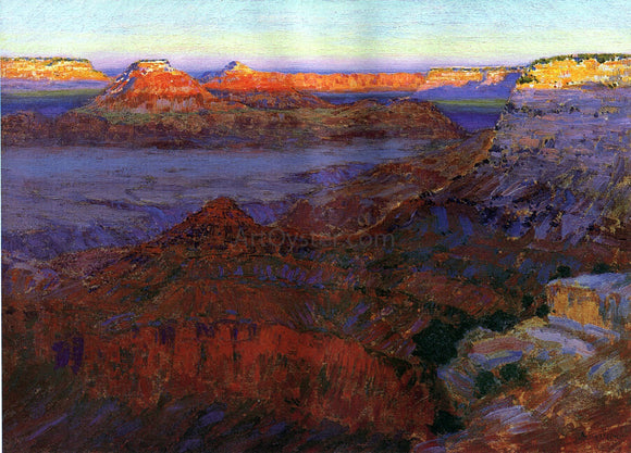  Arthur Wesley Dow The Grand Canyon - Canvas Art Print