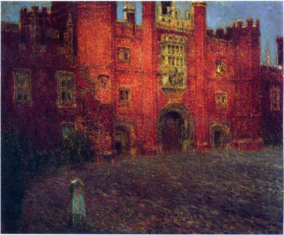  Henri Le Sidaner The Great Gate at Hampton Court - Canvas Art Print