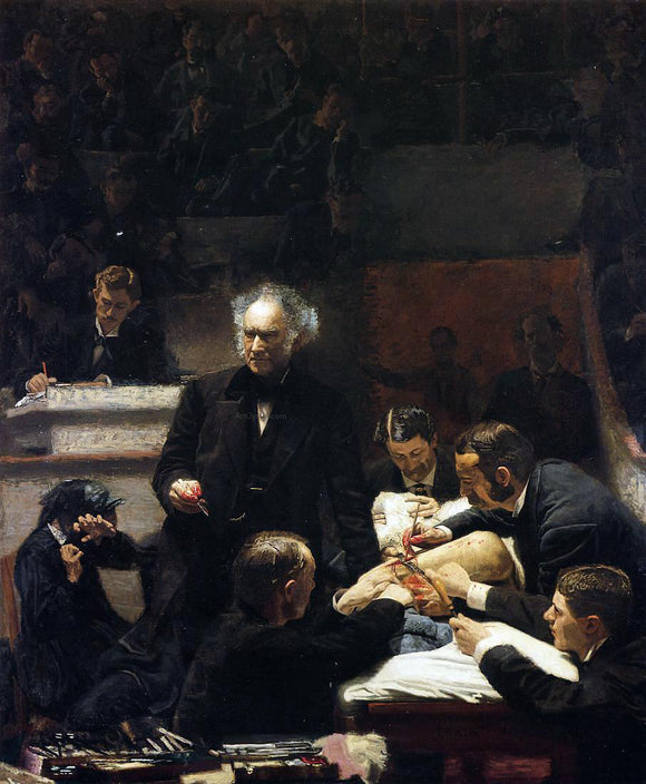  Thomas Eakins The Gross Clinic - Canvas Art Print