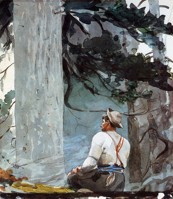  Winslow Homer The Guide - Canvas Art Print