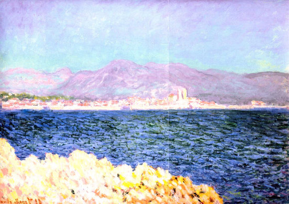  Claude Oscar Monet The Gulf of Antibes - Canvas Art Print
