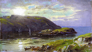  William Trost Richards The Harbor at Monhegan - Canvas Art Print