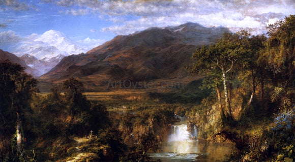  Frederic Edwin Church The Heart of the Andes - Canvas Art Print