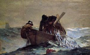  Winslow Homer The Herring Net - Canvas Art Print