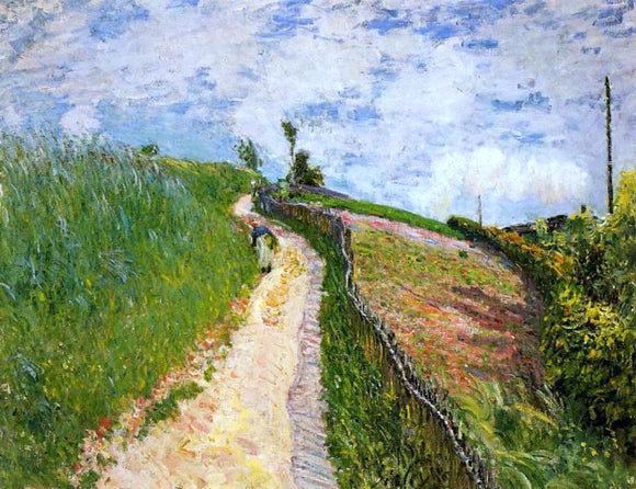  Alfred Sisley The Hill Path, Ville d'Avray - Canvas Art Print
