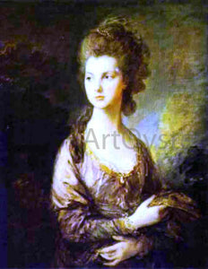  Thomas Gainsborough The Honorable Mrs. Graham - Canvas Art Print