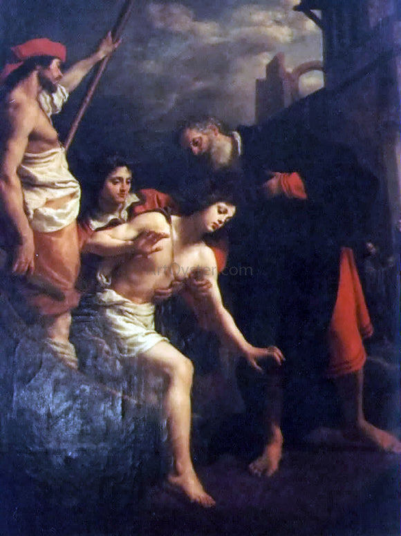  Cristofano Allori The Hospitality of Saint Julian - Canvas Art Print