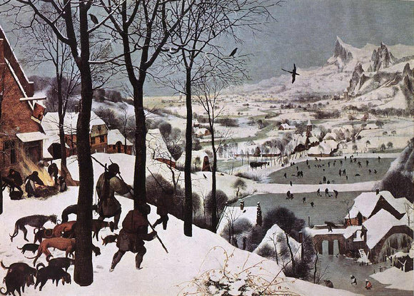  The Elder Pieter Bruegel The Hunters in the Snow (Winter) - Canvas Art Print