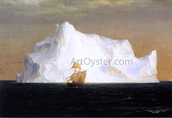  Frederic Edwin Church The Iceberg - Canvas Art Print