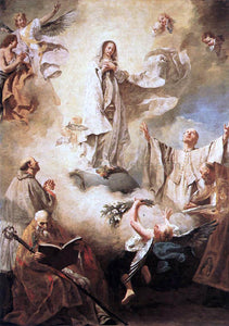  Giuseppe Angeli The Immaculate Conception - Canvas Art Print