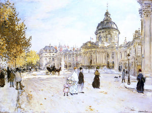  Jean-Francois Raffaelli The Institute - Canvas Art Print