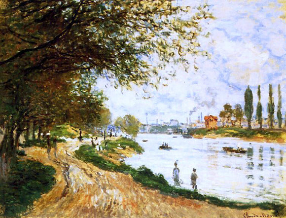  Claude Oscar Monet The Isle La Grande Jatte - Canvas Art Print