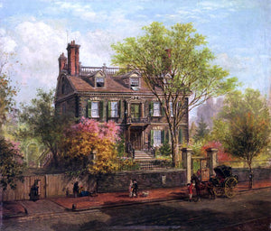  Edward Lamson Henry The John Hancock House - Canvas Art Print