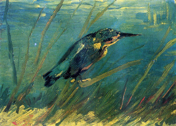  Vincent Van Gogh The Kingfisher - Canvas Art Print