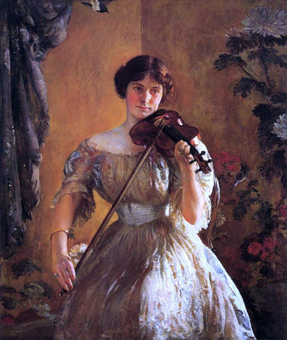  Joseph DeCamp The Kreutzer Sonata (also known as Violinist II) - Canvas Art Print