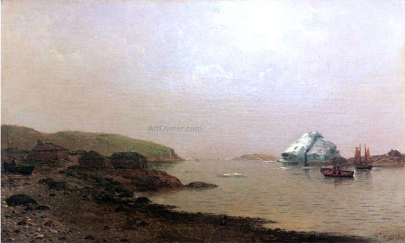  William Bradford The Labrador Coast - Canvas Art Print