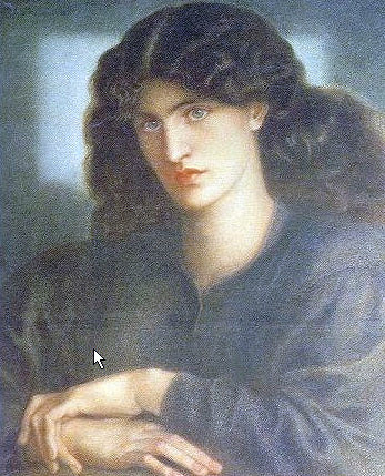  Dante Gabriel Rossetti The Lady of Pity - Canvas Art Print