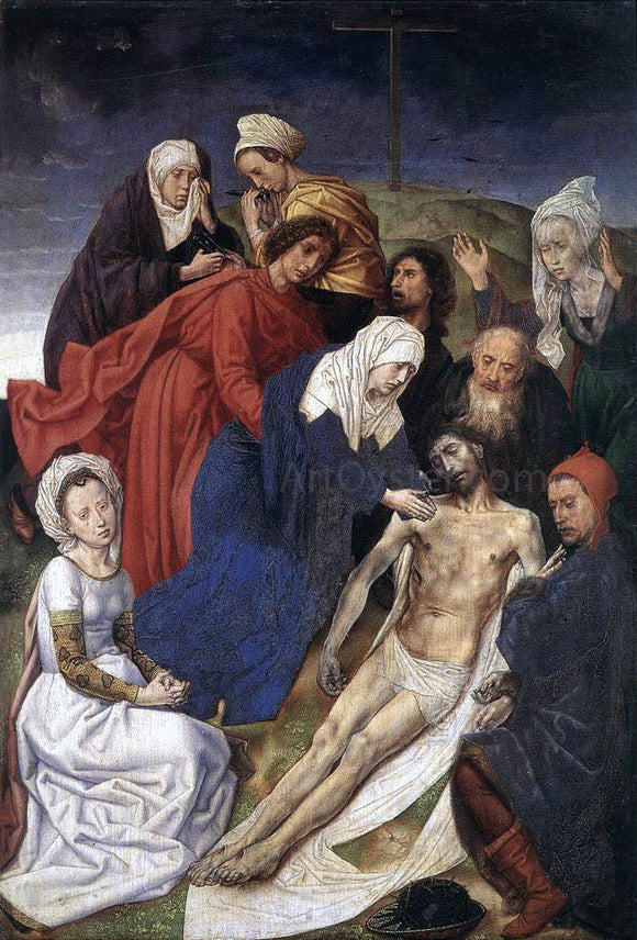  Hugo Van der Goes The Lamentation of Christ - Canvas Art Print
