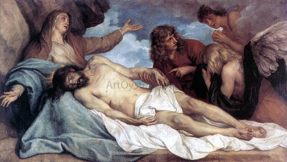 Sir Antony Van Dyck The Lamentation of Christ - Canvas Art Print