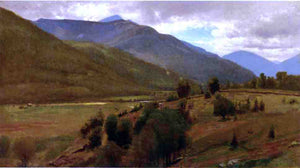  William M Hart The Land, Keene Valley - Canvas Art Print