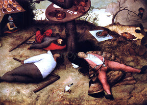  The Elder Pieter Bruegel The Land of Cockayne - Canvas Art Print