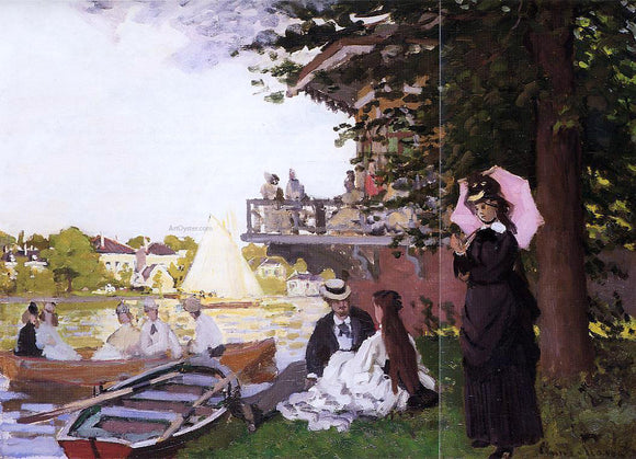 Claude Oscar Monet The Landing State - Canvas Art Print