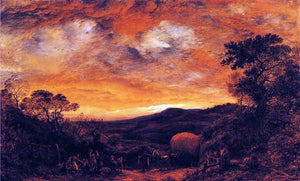  John Linnell The Last Load - Canvas Art Print