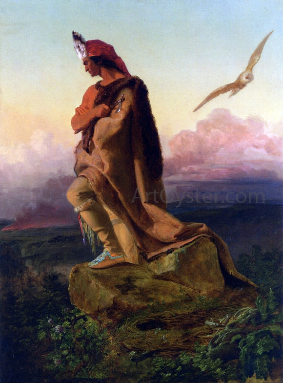  Emanuel Gottlieb Leutze The Last of the Mohicans - Canvas Art Print