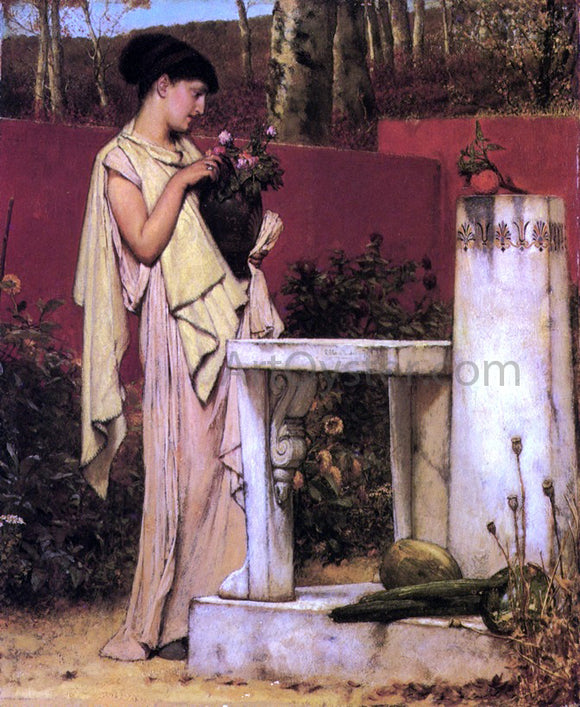  Sir Lawrence Alma-Tadema The Last Roses - Canvas Art Print