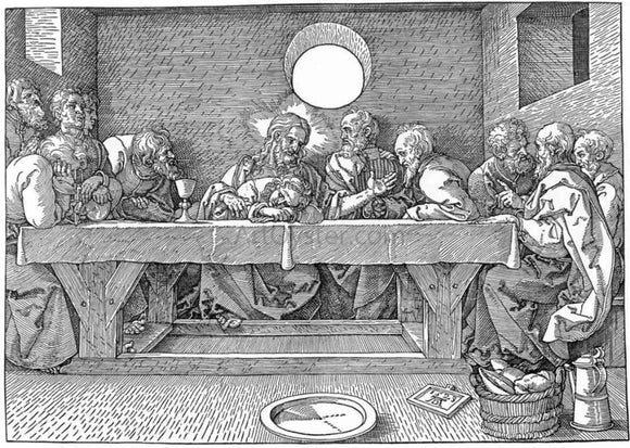  Albrecht Durer The Last Supper - Canvas Art Print