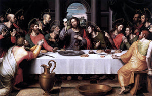  Juan de es De Juanes The Last Supper - Canvas Art Print