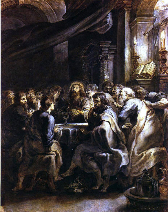  Peter Paul Rubens The Last Supper - Canvas Art Print