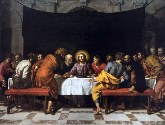  The Younger Frans Pourbus The Last Supper - Canvas Art Print