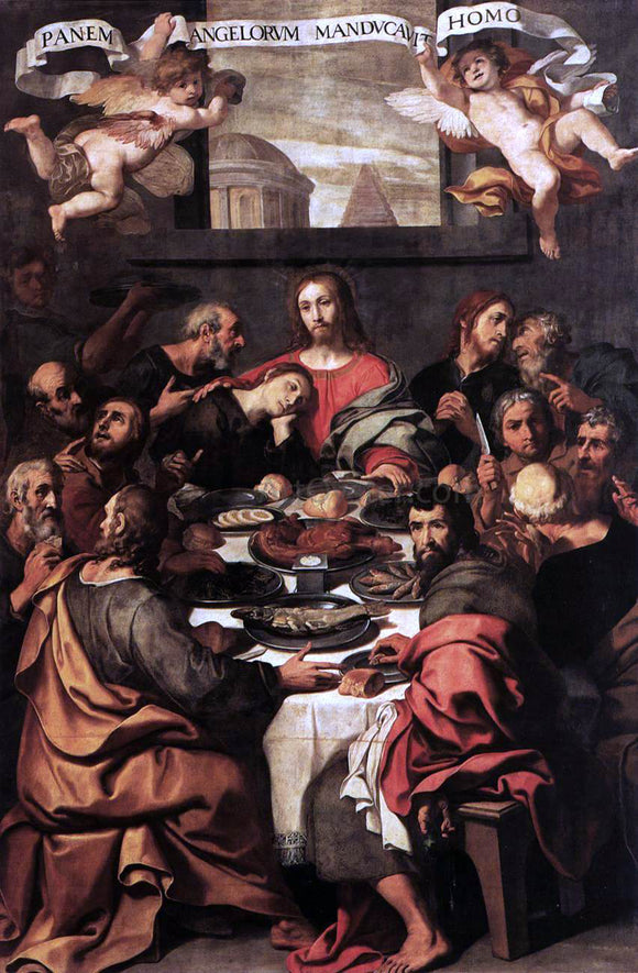  Daniele Crespi The Last Supper - Canvas Art Print