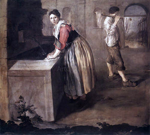  Giacomo Ceruti The Laundress - Canvas Art Print