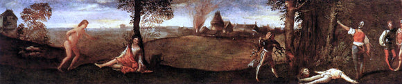  Titian The Legend of Polydorus - Canvas Art Print