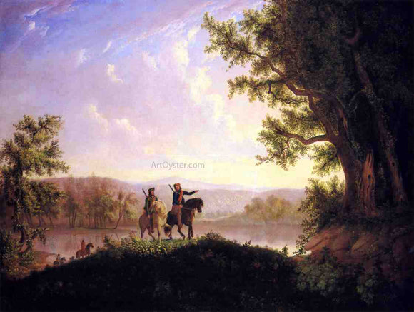  Thomas Mickell Burnham The Lewis and Clark Expedition - Canvas Art Print