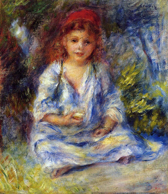  Pierre Auguste Renoir The Little Algerian Girl - Canvas Art Print
