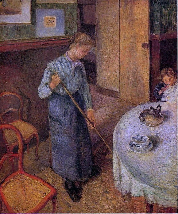  Camille Pissarro The Little Country Maid - Canvas Art Print