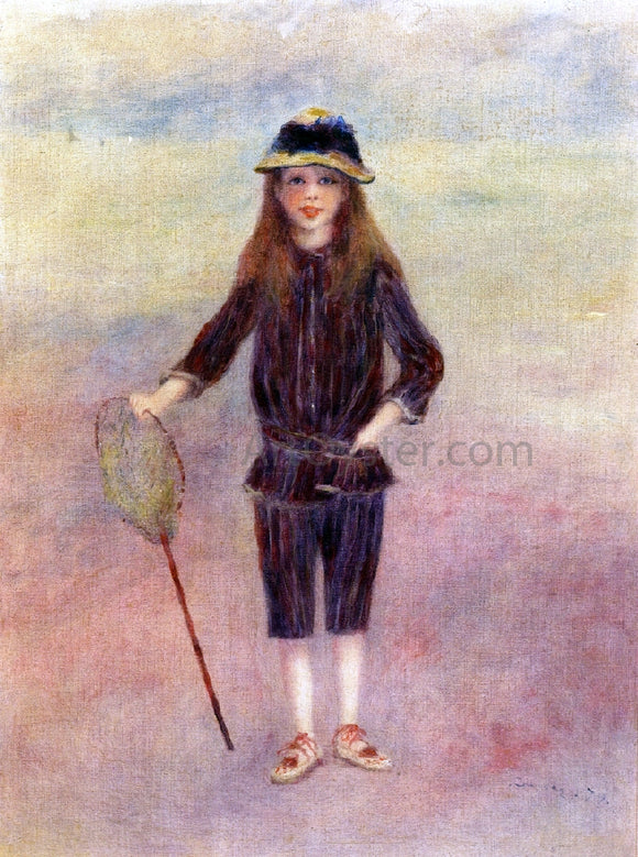  Pierre Auguste Renoir The Little Fishergirl - Canvas Art Print