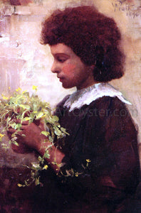  William Pratt The Little Gardener - Canvas Art Print