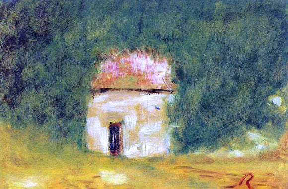  Pierre Auguste Renoir The Little House - Canvas Art Print