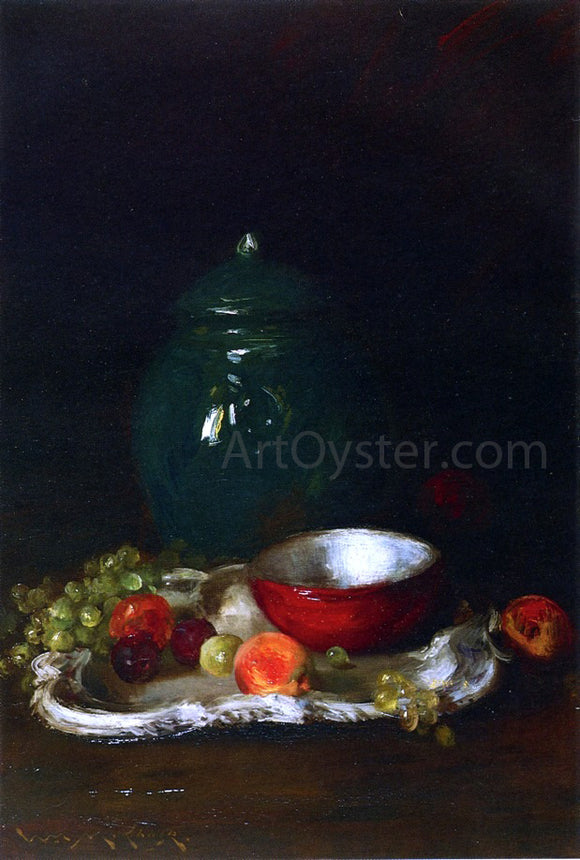  William Merritt Chase The LIttle Red Bowl - Canvas Art Print