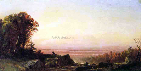  Alfred Thompson Bricher The Look-Out Point - Canvas Art Print