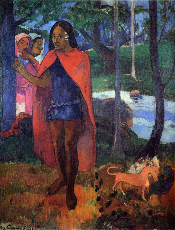  Paul Gauguin The Magician of Hivaoa - Canvas Art Print