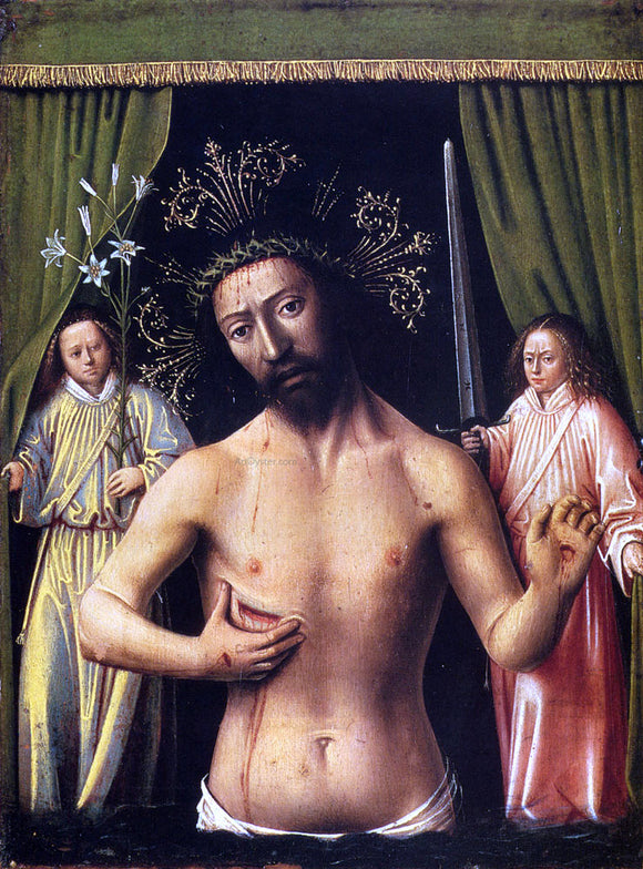  Petrus Christus The Man of Sorrows - Canvas Art Print