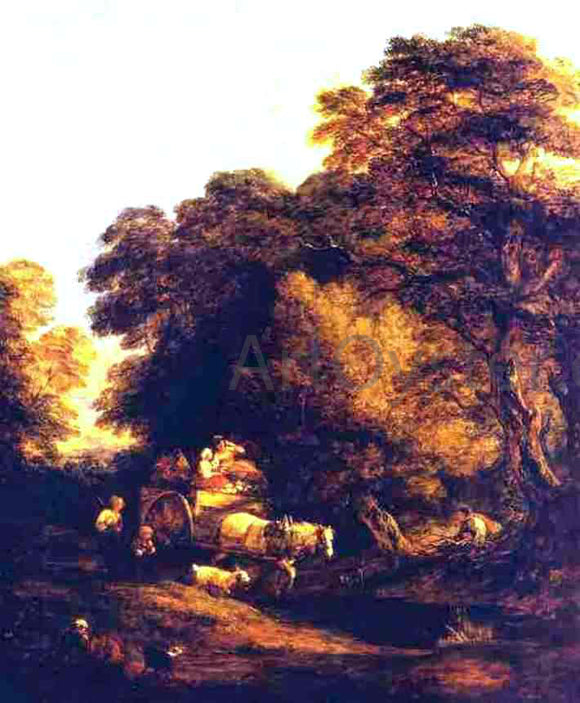  Thomas Gainsborough The Market Cart - Canvas Art Print